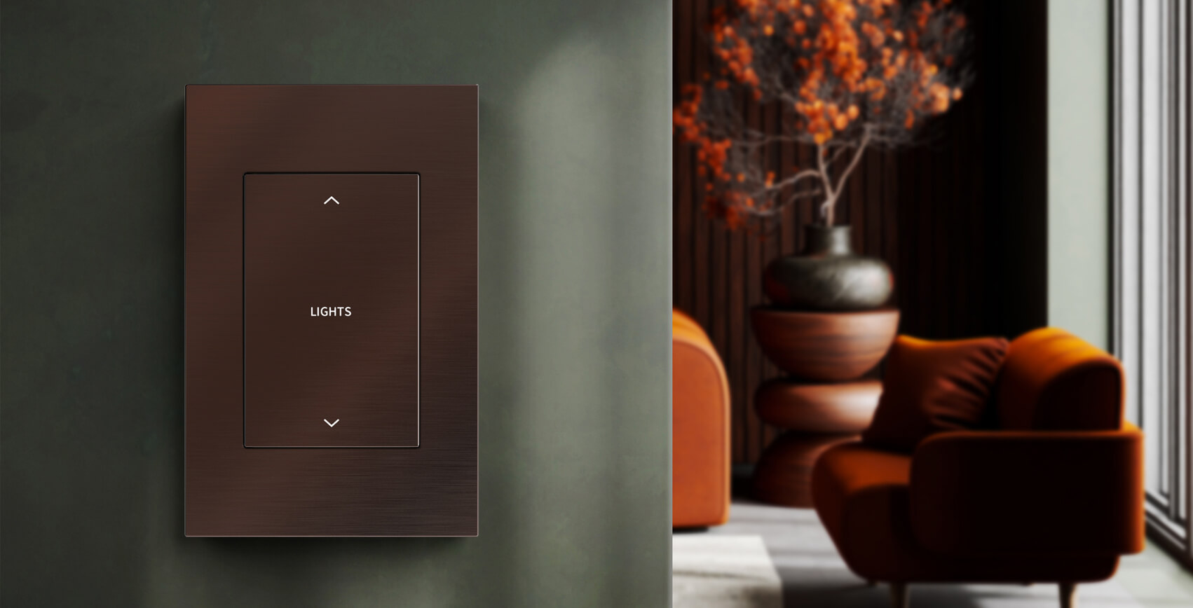 Dark Bronze finish